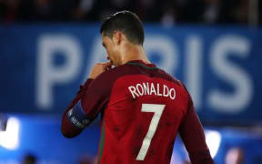 Portugal's Cristiano Ronaldo during the UEFA Euro 2016 group stage match between the Portuguese and Austrian national teams. Vitaliy Belousov/Sputnik 
Vitaliy Belousov / Sputnik