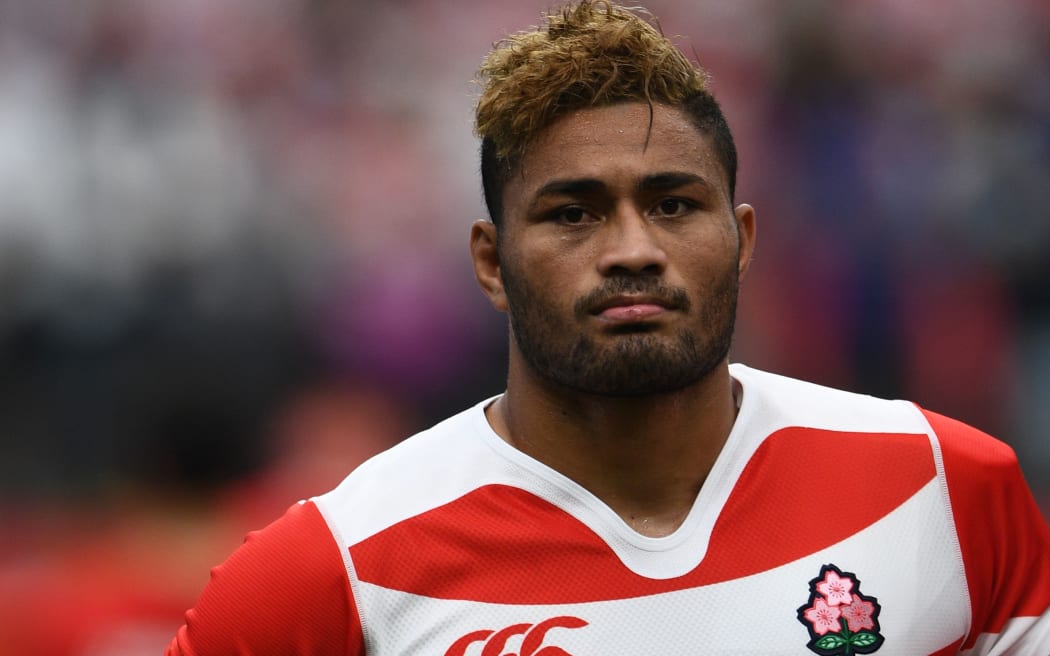 Japan international Amanaki Mafi, who plays for the Melbourne Rebels.