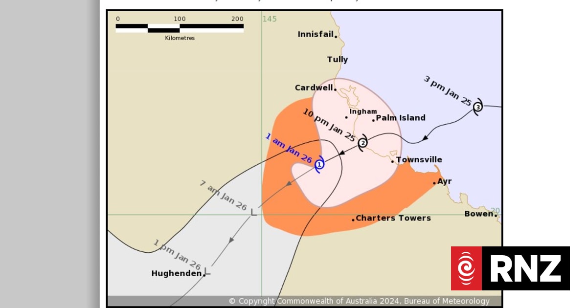 Tropical Cyclone Kirrily downgraded to category one system as it ...