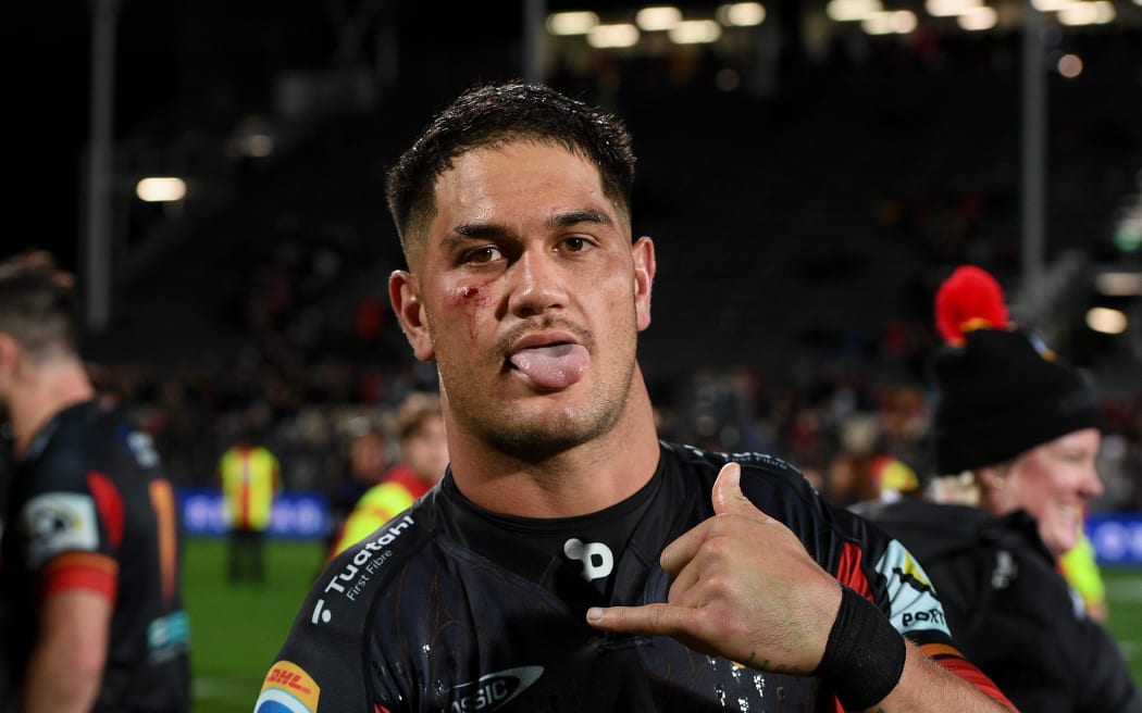 Quinn Tupaea of the Chiefs.
