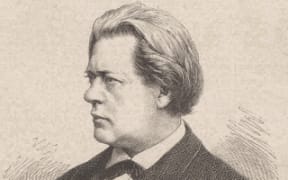 Portrait of composer Theodor Kirchner
