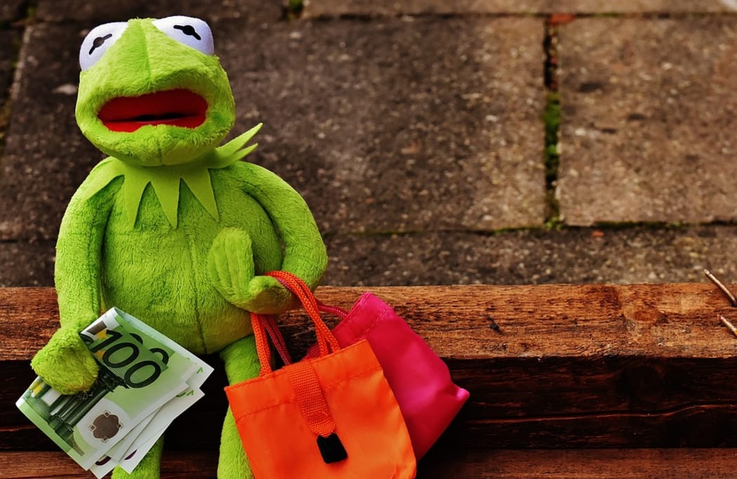 Bags Euro Shopping Bags Shopping Kermit Money