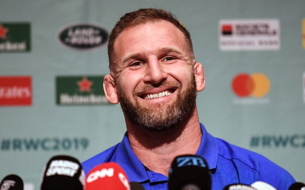 All Blacks captain Kieran Read.