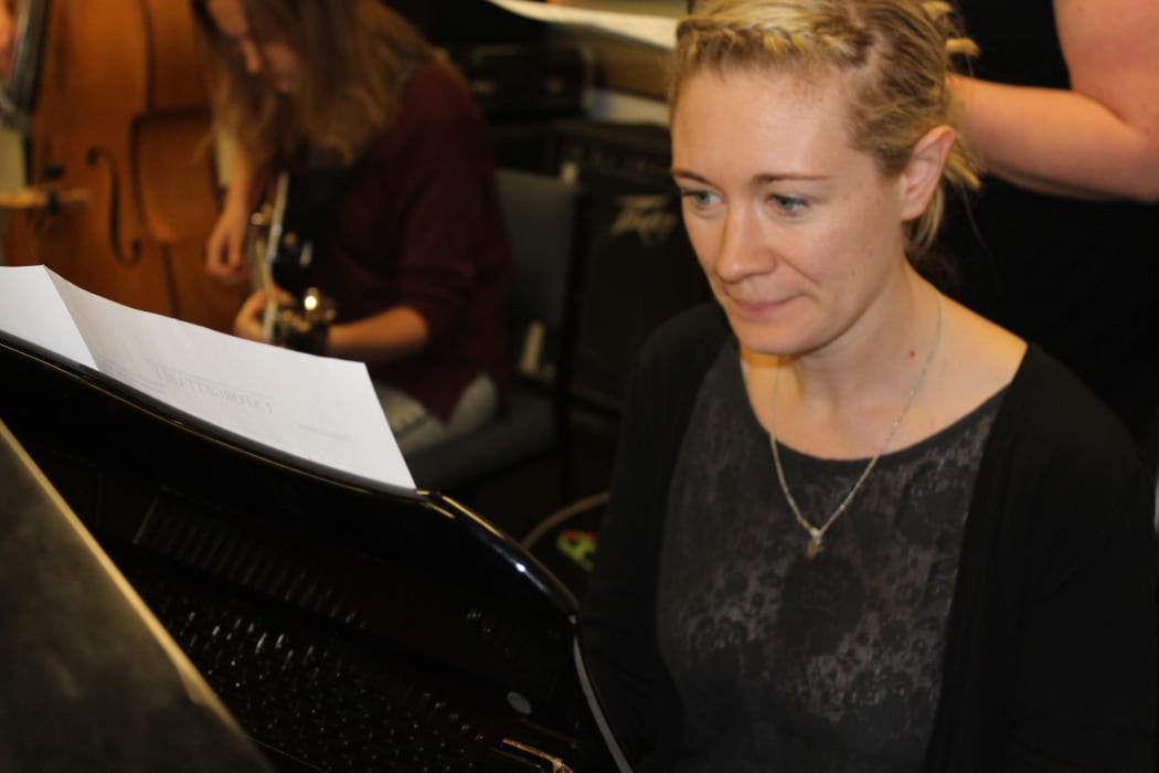 A photo of Pianist and vocalist, Anna Whitaker.