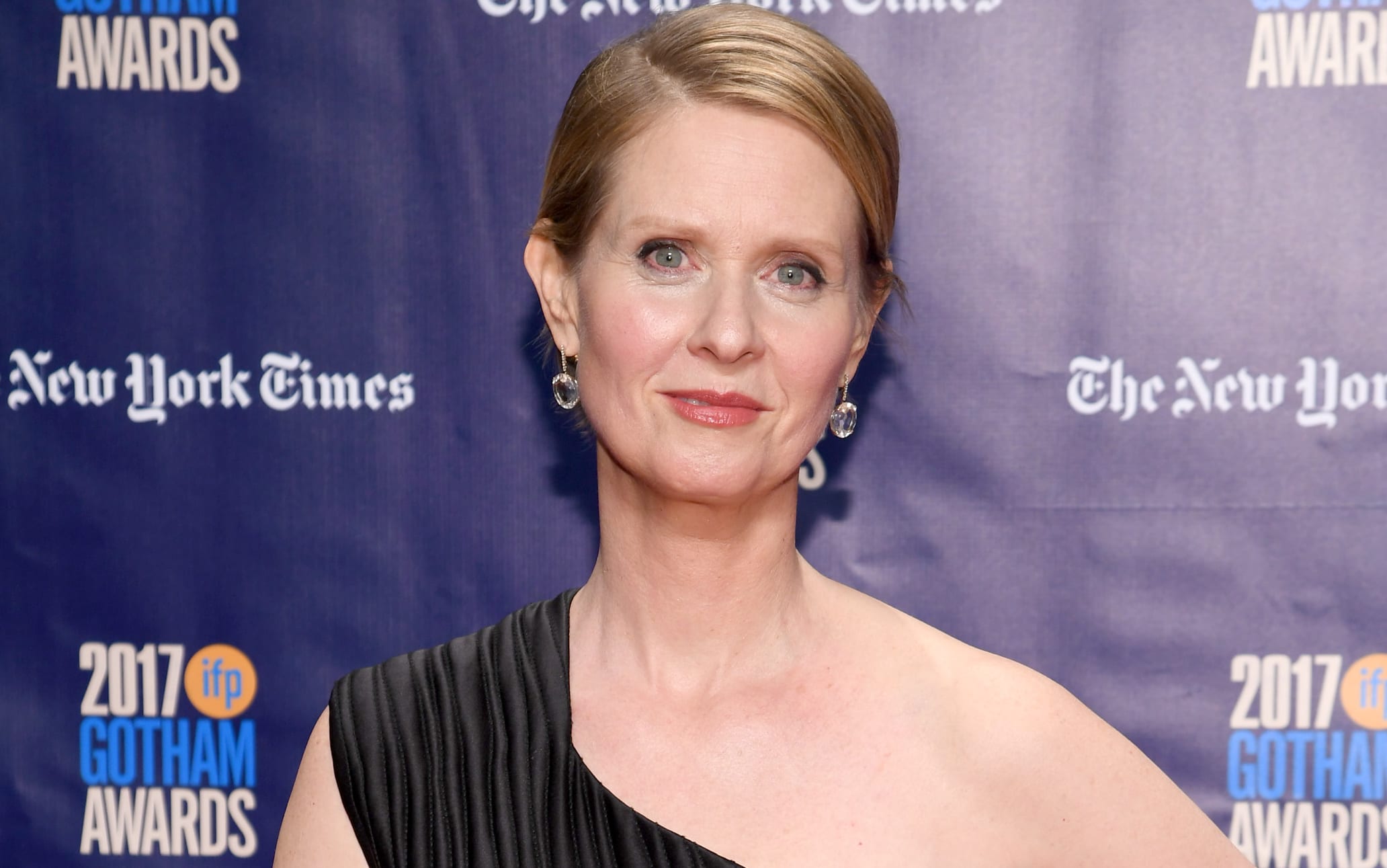 Actor Cynthia Nixon attends IFP's 27th Annual Gotham Independent Film Awards on November 27, 2017 in New York City.