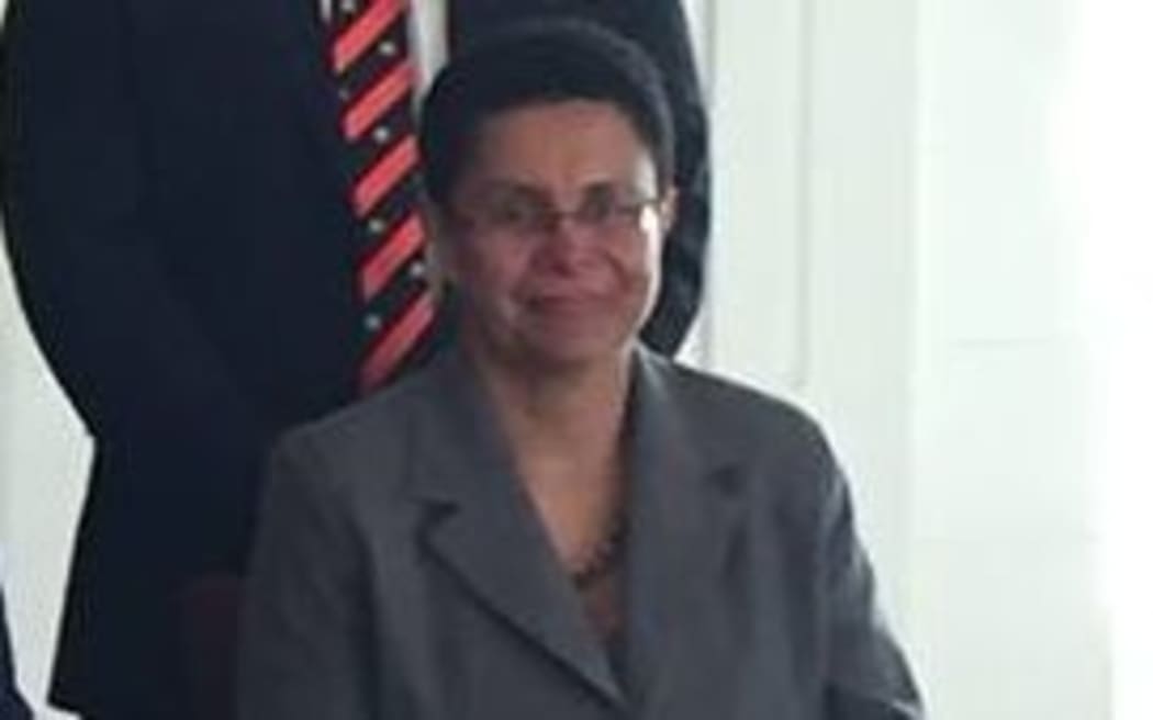 Team Fiji Chef de Mission Cathy Wong.