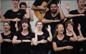 The New Zealand Youth Choir, Waitangi 2016.