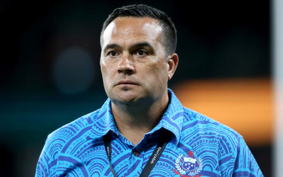 Manu Samoa coach Steve Jackson.