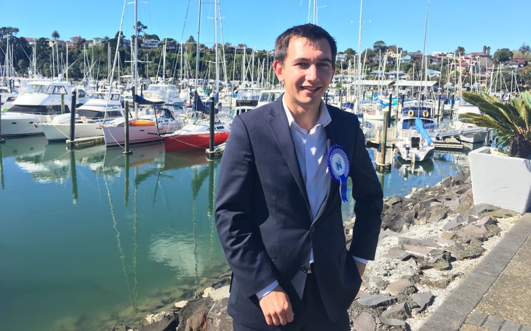 Simeon Brown, National's candidate for Pakuranga.