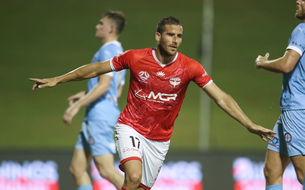 Tomer Hemed of the Wellington Phoenix.