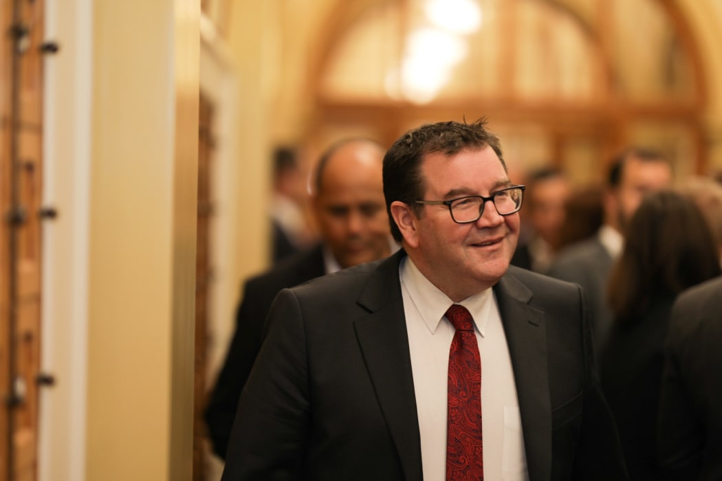 Grant Robertson at Parliament 21 May