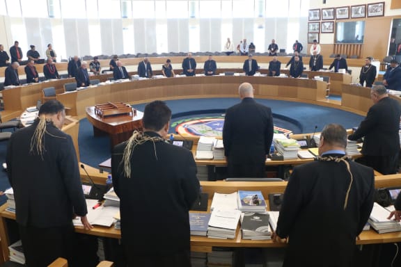 Samoa Parliament in session. October 2023.