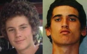Leonard Nattrass-Berquist, left, and Beauen Wallace-Loretz