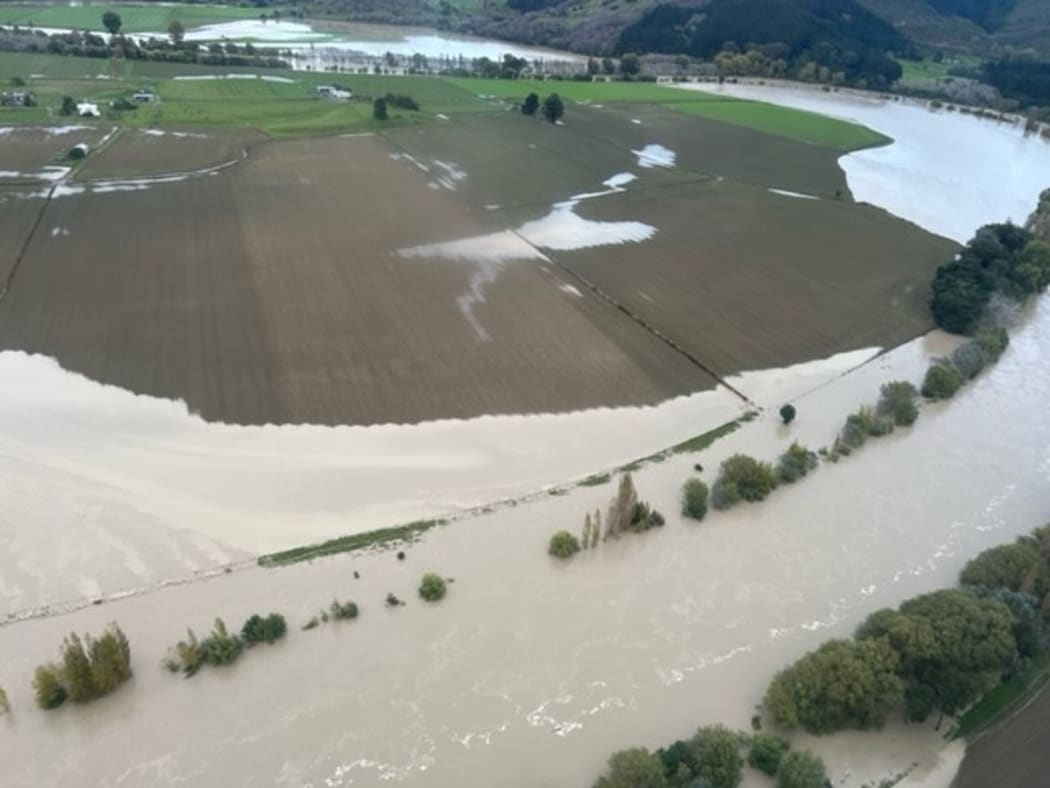 Flooding on the Poverty Bay Flats