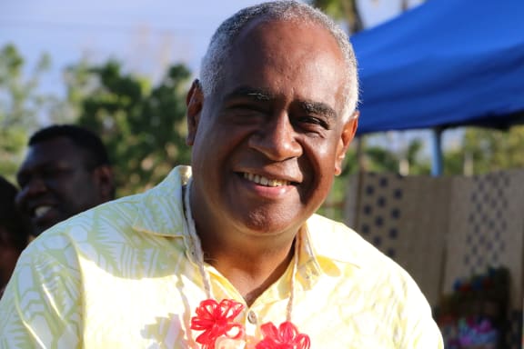 Alatoi Ishmael Kalsakau at the Korman Park in Port Vila. 20 August 2023