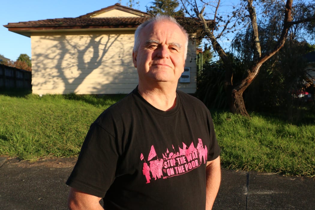 Beneficiary advocate Alastair Russell, from Auckland Action Against Poverty.