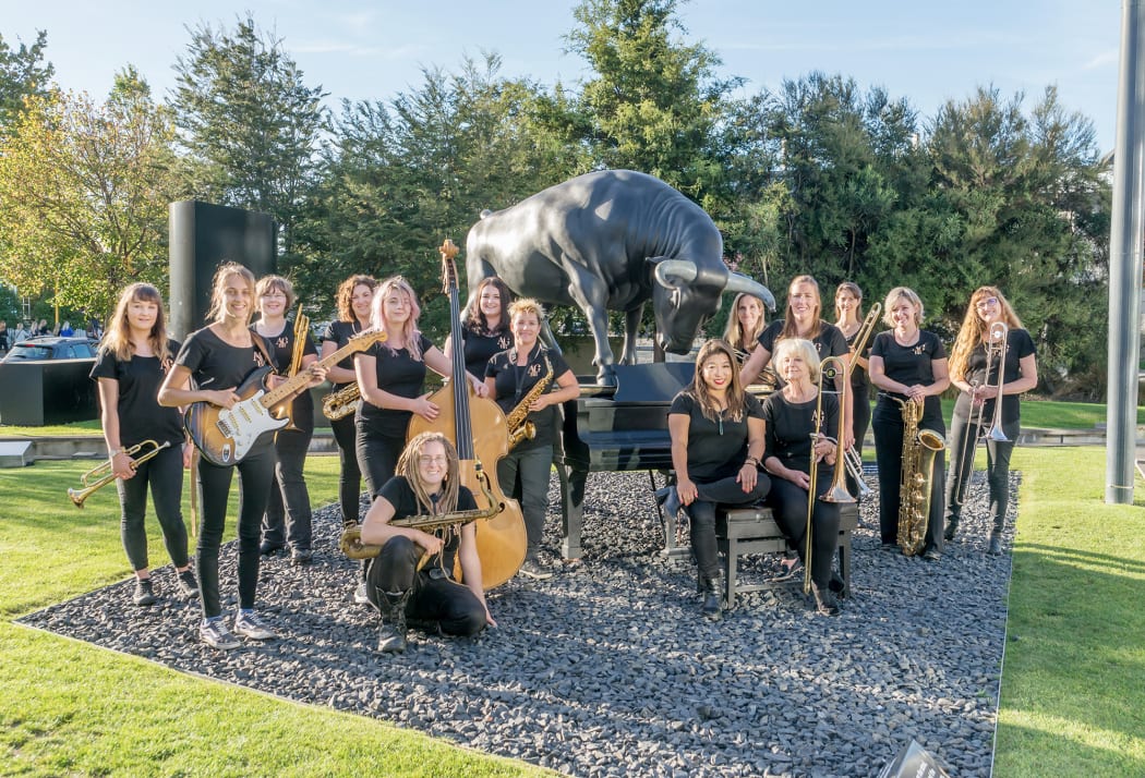 Christchurch's All Girl Big Band