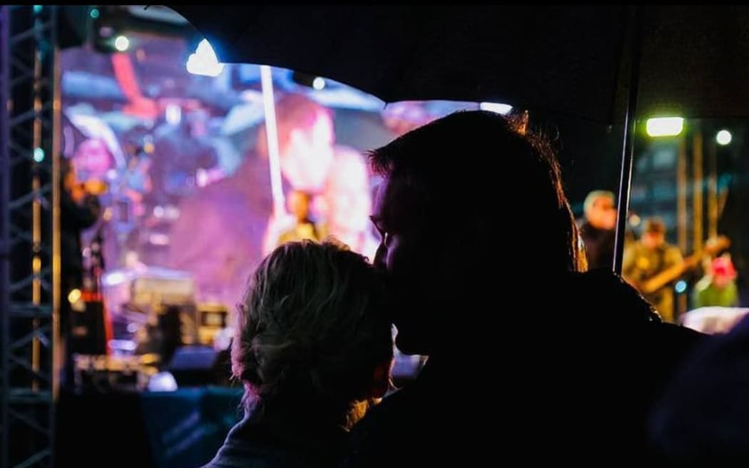 An image posted by Yulia Navalnaya on Instagram of her and husband Alexei Navalny.