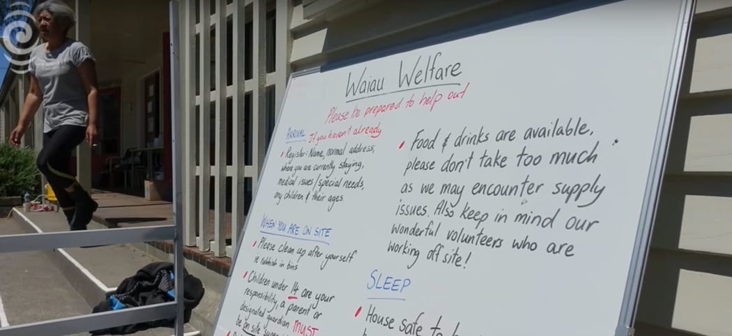 Waiau School has become a welfare centre for the earthquake-hit North Canterbury township.