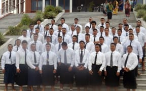 A group of seafarers from Samoa are heading to Europe to work.