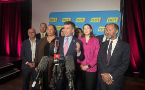 The ACT party's annual rally in Auckland.