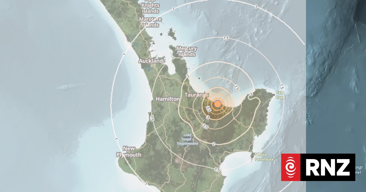 Magnitude 4.1 earthquake hits near Whakatāne