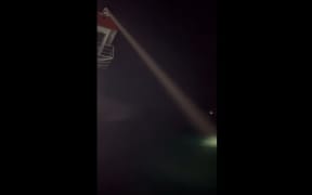 An interislander ferry joined the seach for a missing boat on Monday night.