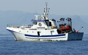 A longliner fishing vessel.