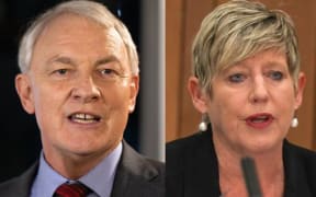Auckland mayor Phil Goff and Christchurch mayor Lianne Dalziel