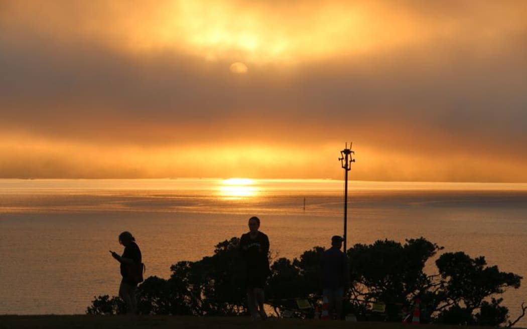 Sunrise at Waitangi 2019