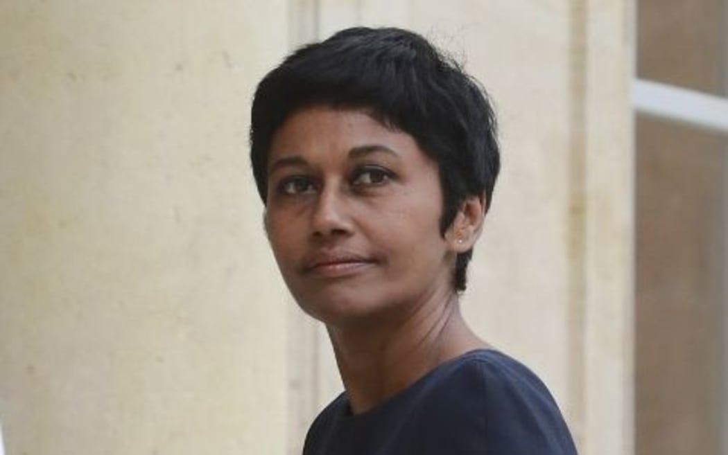 Incoming French Overseas Minister, Ericka Bareigts.