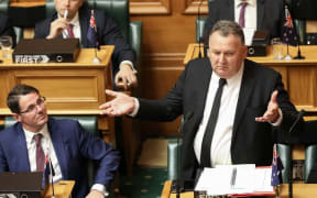 New Zealand First MP Shane Jones in the House