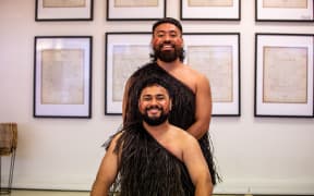 Cousins Tristan Petueli (above) and Kapieri Samisoni (below) embrace their culture through dance and music as they celebrate Rotuman Language Week.