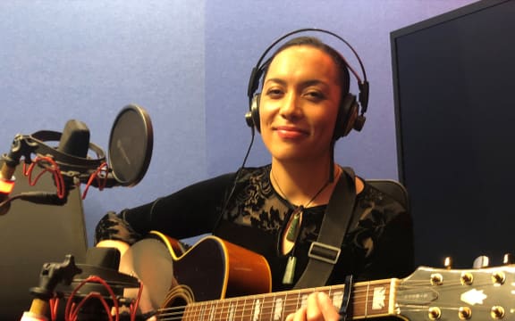 Singer-songwriter Aja Ropata