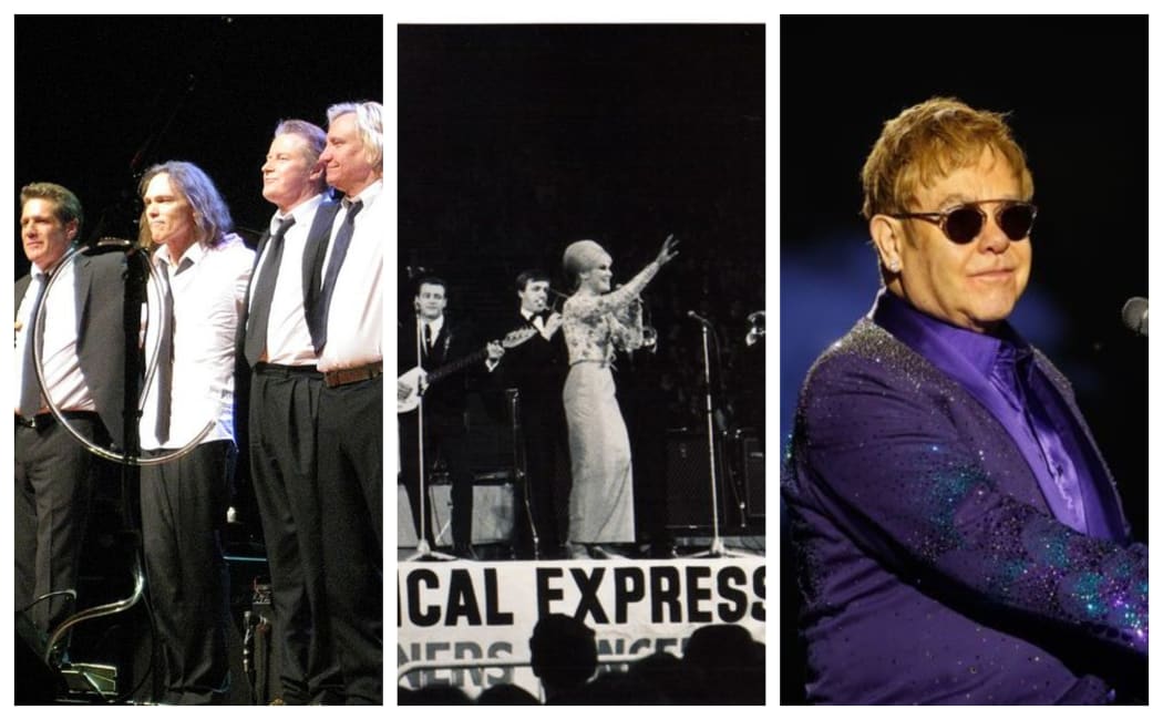 The Eagles, Dusty Springfield and Elton John