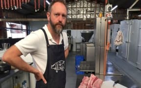 Daniel Todd of Woody's Free Range Farm in Levin