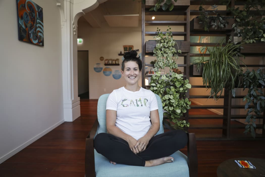 Samantha Rozitis, owner of Float Well in Wellington.