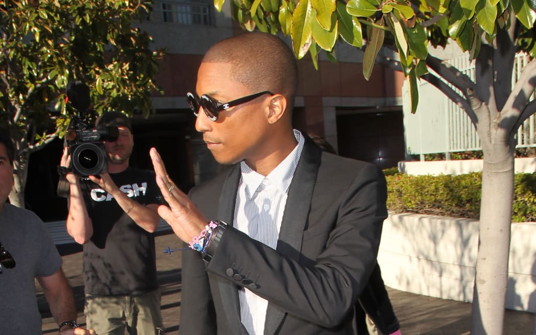 US musician Pharrell Williams