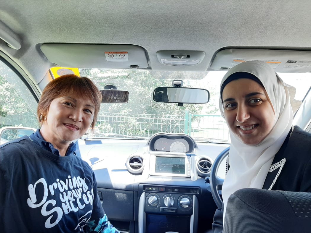 Susan Matencio (L) and Islam Khalelo (R)