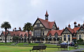 Rotorua Museum, in the historic Bath House building, has been closed since 2016. Photo / Laura Smith