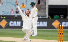 Australian spinner Nathan Lyon.