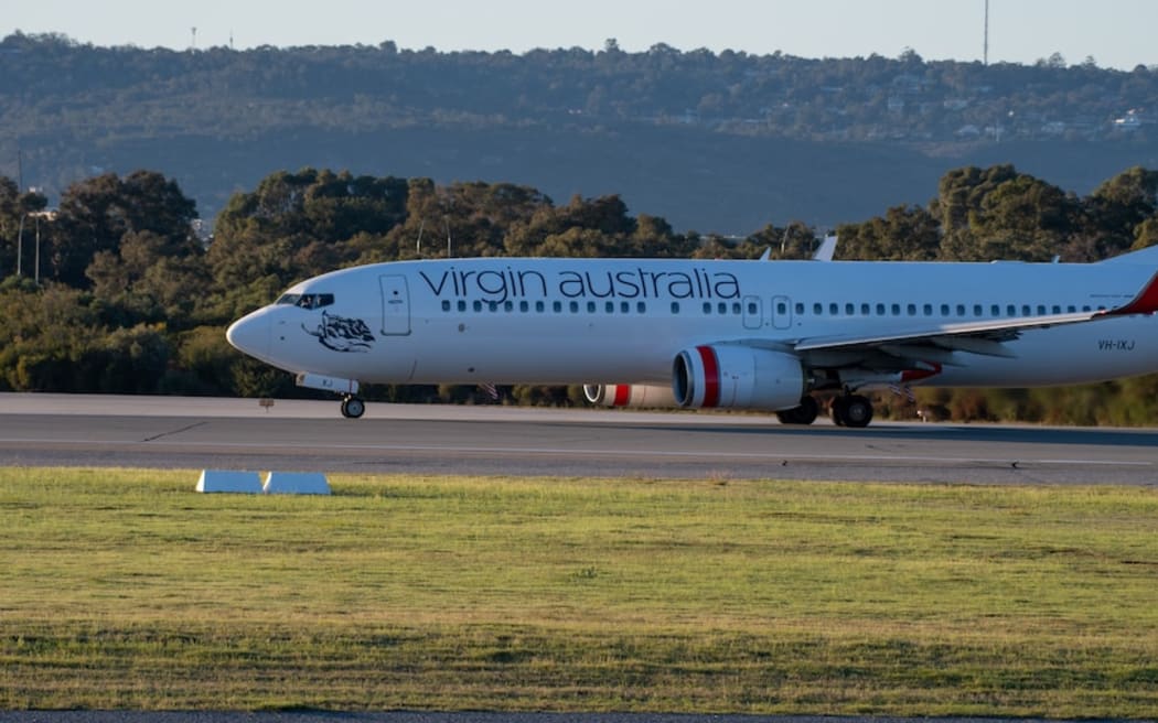The snake was on a Virgin flight that took off from Broome and landed in Perth.
