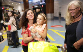 Que Langdon's mother Ariane Wyler said it was fantastic to be back in New Zealand.