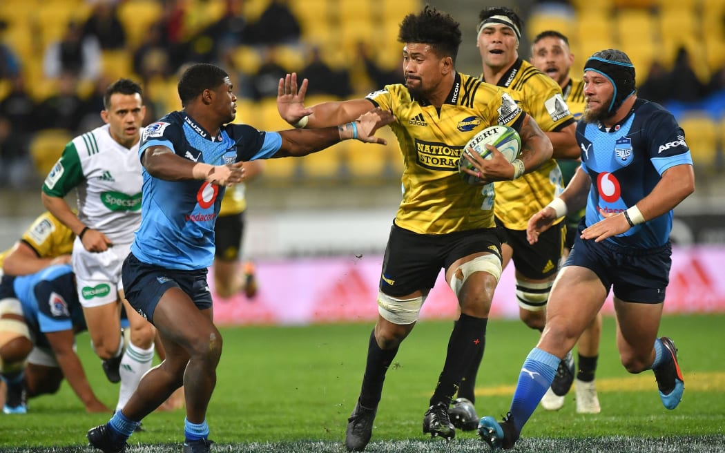 Hurricanes loose forward Ardie Savea against the Bulls.