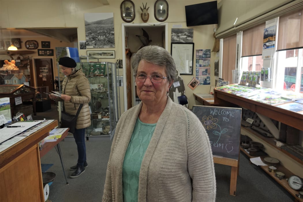 Local historian and Murchison Museum volunteer Judy Peacock, at the museum.