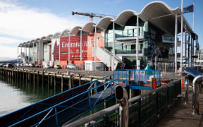 Team New Zealand base at Auckland viaduct for America's Cup