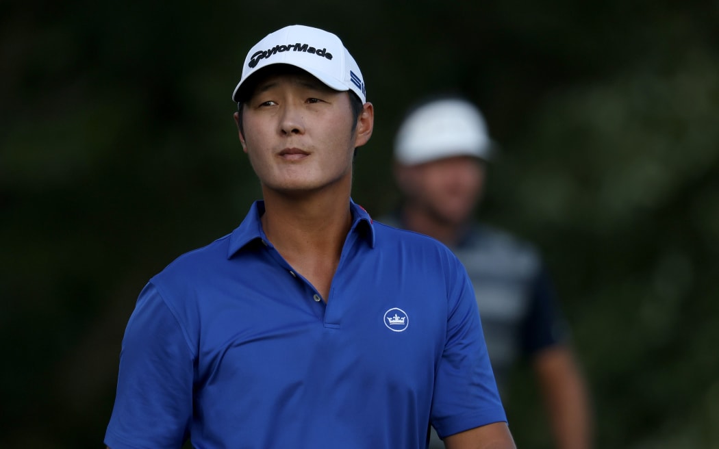 Danny Lee of New Zealand walks off the 17th tee during the final round of The Northern Trust at TPC Boston on August 23, 2020 in Norton, Massachusetts.