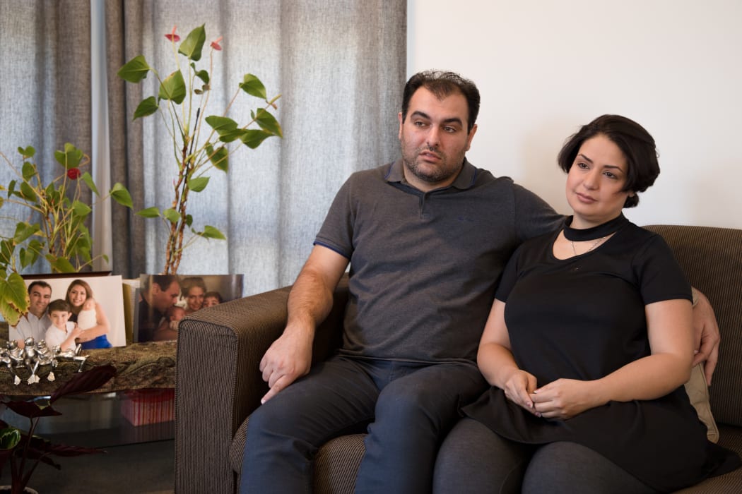 Siamak Mosaferi and his wife Dr Mohadeseh Sharifi