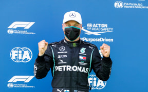 Mercedes F1 driver Valtteri Bottas.