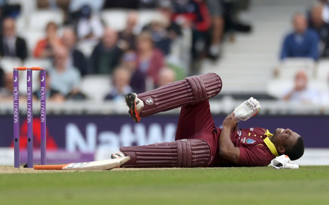 West Indies cricketer Evin Lewis.